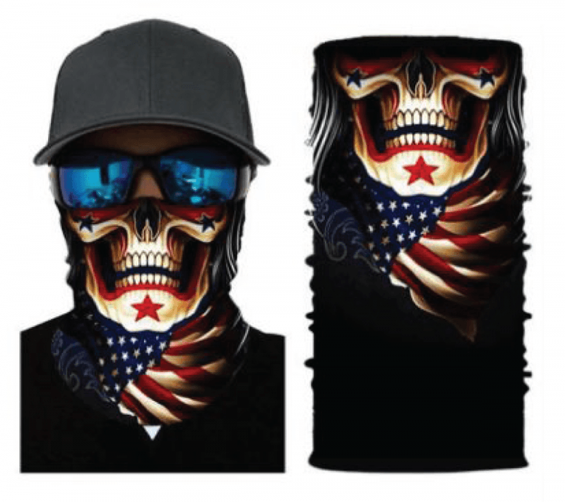 Biker bandana - American Skeleton