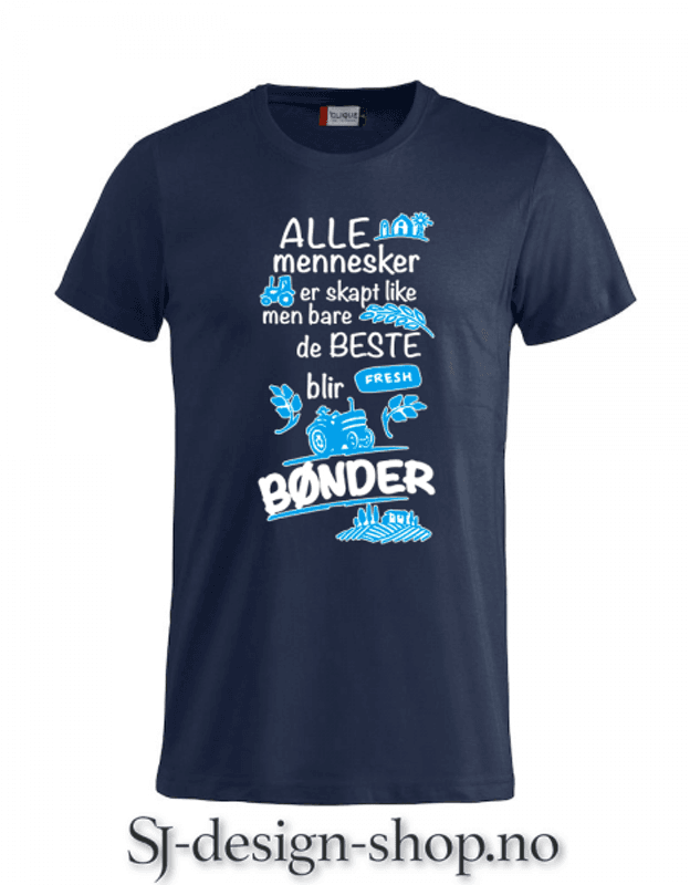 Beste blir bønder 2018 - Blå