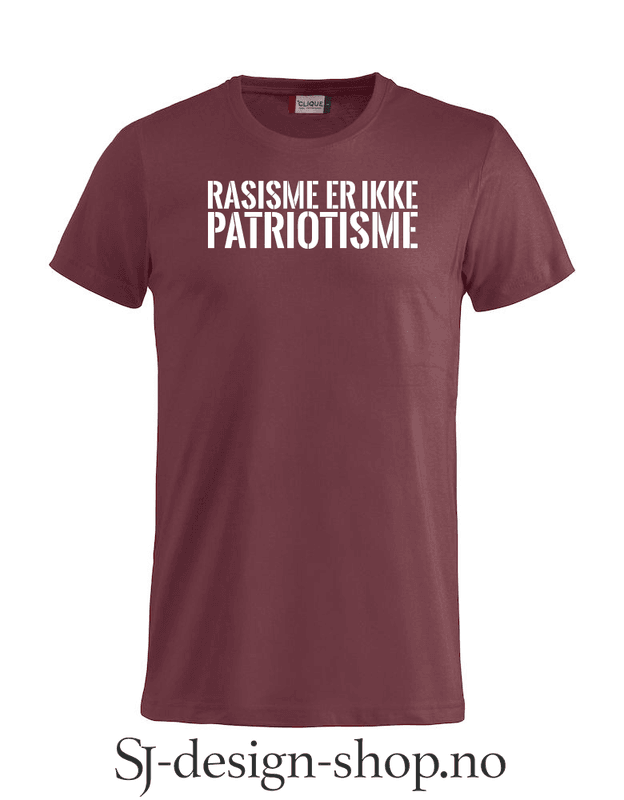 Rasisme er ikke Patriotisme