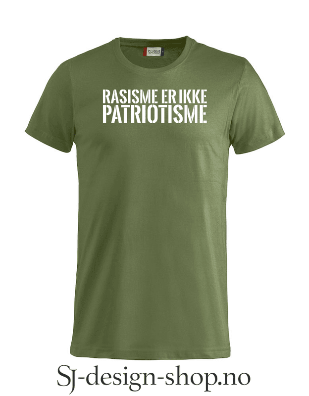 Rasisme er ikke Patriotisme
