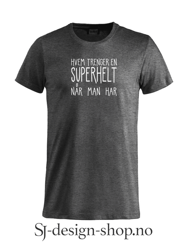 Hvem trenger en superhelt...