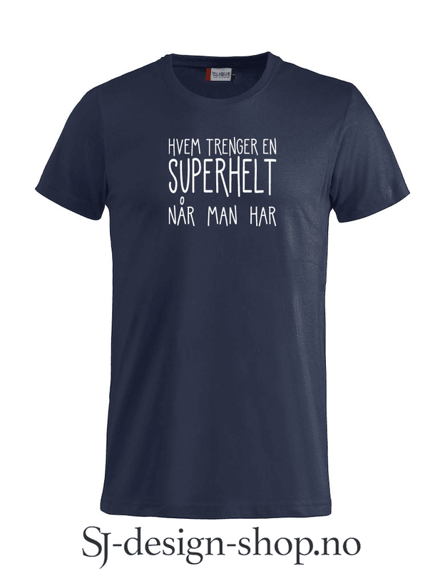 Hvem trenger en superhelt...